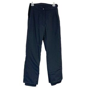 Obermeyer Nylon Insulated Ski Snowboard Pants In Black Size 8 Snow Neutral